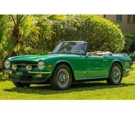 TRIUMPH TR6 1975 TRIUMPH TR6 VERT MANUEL, 4 VITESSES CONDUITE À GAUCH...