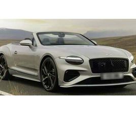BENTLEY CONTINENTAL GTC BENTLEY CONTINENTAL GT DESCAPOTABLE AUTOMÁTICO DE 3 PUERTAS