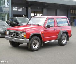 NISSAN PATROL Y60 NISSAN PATROL 2.8 TD GR 116 CH Y60 - CLASSIC DATA 2 - ATTELAGE - SEULEMENT 3ÈME MAIN - FAIBLE KM - TRÈS RARE
