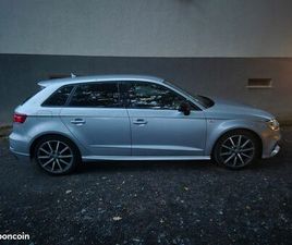 AUDI A3 AUDI A3 SLINE 1L6■OPTION :■PACK SLINE ■ATTACHE REMORQUE ■FEU LED■CLIGNOTANT DYNAMIQUE ■SIEGE SEMIE BAQUET ■SIEGE CHAUFFANTS ■BLUETOOTH ■VOLANT RÉGLABLE HAUTEUR+