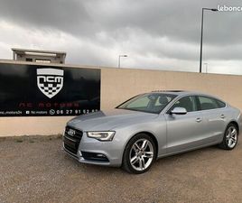 AUDI A5 SPORTBACK 2.0 TDI 150 CV MULTITRONIC AMBITION LUXE - 2ND MAIN, HISTORIQUE COMPLET, TOIT OUVRANT, GPS, CAMERA, SIÈGES AVANT EN CUIR ÉLECTRIQUES ET CHAUFF