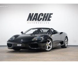 FERRARI 360 SPIDER - BOITE F1 - SIÈGES BAQUETS CARBONE