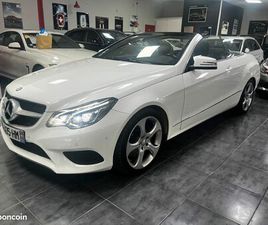 MERCEDES CLASSE E CABRIO MERCEDES CLASSE E CABRIOLET 220D 170 9G-TRONIC EXECUTIVE FULL ENTRETIENS