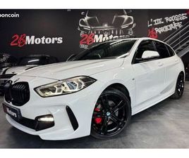 BMW SERIE 1 118I 140CH DKG7 M SPORT SHADOW LINE•FULL OPTIONS•TOIT OUVRANT•FEUX LED•JANTES 18P•ÉTRIERS ROUGE•CAMERA•RADARS AV/AR•SIEGES CHAUFFANT•LUM D’AMBIANCE•