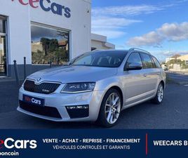 SKODA OCTAVIA SCOUT SKODA OCTAVIA COMBI 2.0 TDI CR - 184 - BV DSG START & STOP III COMBI 2013 - SCOUT 2014 BREAK RS PHASE