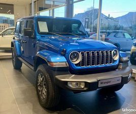 JEEP WRANGLER 2.0I T 4XE - 380 - BVA 4X4 UNLIMITED SAHARA PHASE 2