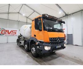 2019 (69 PLATE) MERCEDES BENZ ACTROS 3248 8X4 EURO 6 MIXERS