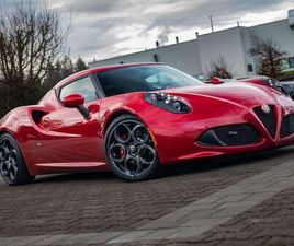 ALFA ROMEO 4C SPIDER ALFA ROMEO 4C 4C*ROSSOCOMP.*KW*BASTUCK*ECU*ALCANTARA