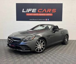 MERCEDES SLC SLC 43 AMG MERCEDES SLC 43 367CH AMG 9G-TRONIC 2017 ENTRETIEN À JOUR 817,72/ MOIS* / HARMAN KARDON AIRSCARF...