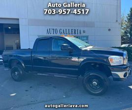 2009 DODGE RAM 2500 SXT QUAD CAB LWB 4WD