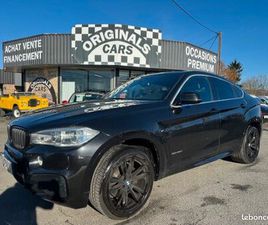 BMW X6 40D BMW X6 XDRIVE40D 313 CH M SPORT A,TOIT OUVRANT, GPS, TELEPHONE, CAMERA DE RECUL ETC...