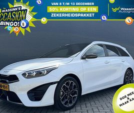 KIA CEE'D SPORTSWAGON - CEED SW 1.5 T-GDI 140PK GT-LINE | GLAZEN SCHUIF-/KANTELDAK | GT LINE INTERIEUR | STOEL & S