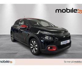 CITROEN C3 PURETECH 110 SHINE AUT/NY REG.REIM I ÅR/