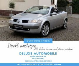 RENAULT MEGANE CC RENAULT MEGANE II 2.0 CABRIO-COUPE - LEDER, SHZ, PDC