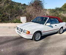 FORD ESCORT CABRIOLET XR3I FORD ESCORT ESCORT CABRIO 1.6 XR3I