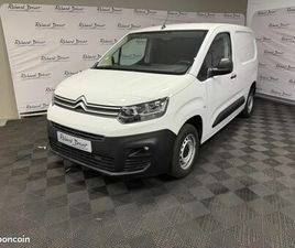 CITROEN BERLINGO VAN CITROEN BERLINGO VAN M 650KG BLUEHDI 100CH S&S PACK PREMIUM CONNECT