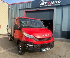 IVECO DAILY CHASSIS CABINE BENNE 35 C 12 2.3L EMP 3450 QUAD-LEAF BVM6 PRIX TTC