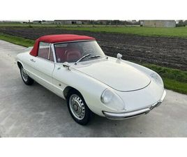 ALFA ROMEO SPIDER DUETTO 1967 ALFA ROMEO DUETTO SPIDER 1600 À VENDRE PAR ENCHÈRE