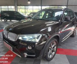 BMW X3 3.0D BMW X3 X-LINE / X-DRIVE 30DA 258 CV BVA8 * TOIT OUVRANT * AFFICHAGE TÉTE HAUTE * CUIR CHAUFFANT