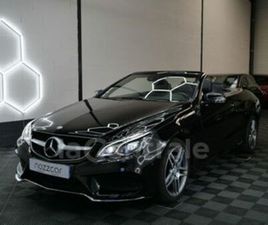MERCEDES CLASSE E CABRIOLET E 250 IV GENERATION2 CABRIOLET 250 SPORTLINE 7G-TRONIC