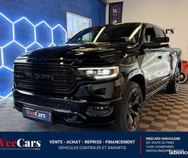DODGE RAM 1500 DODGE RAM DODGE 1500 LIMITED - 5.7 HEMI 401CH BVA8 E85 - GARANTIE 12 MOIS TVA RECUPERABLE