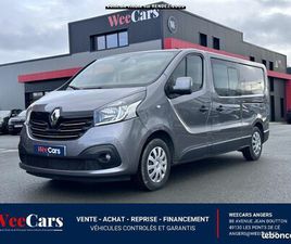 RENAULT TRAFIC CABINE RENAULT TRAFIC 1.6 ENERGY DCI - 125CH CABINE APPROFONDIE CONFORT - GARANTIE 12 MOIS