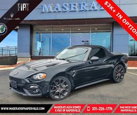 USED 2020 FIAT 124 SPIDER ABARTH W/ CONVENIENCE GROUP NAPERVILLE IL 60540
