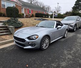 FIAT 124 SPIDER USED 2020 FIAT 124 SPIDER LUSSO HARRISONBURG VA 22801