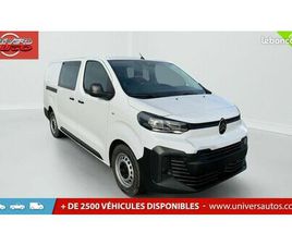 CITROEN JUMPY CITROËN JUMPY CABINE APPROFONDIE XL BLUEHDI 180 S EAT8