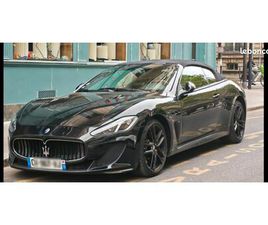 MASERATI GRANCABRIO MC STRADALE MASERATI MC STRADALE NOIRE