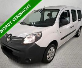 RENAULT KANGOO MAXI RENAULT KANGOO Z.E. 100% EV. 44KW / 33KWH./ MAXI-L2 / 5PERS. / 2X SCHUIFDEUR / NAVIGATIE / PDC+CAMERA / APK 10-2026
