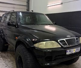 DAEWOO MUSSO DAEWOO MUSSO 2002