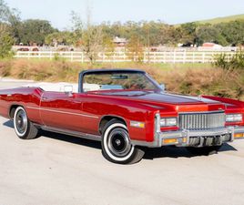 CADILLAC ELDORADO CABRIOLET 1976 CADILLAC ELDORADO CONVERTIBLE