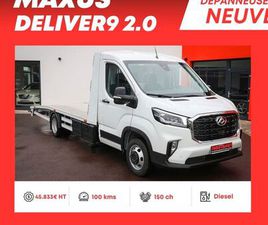 MAXUS DELIVER 9 MAXUS DELIVER9 2.0 150CH PORTE VOITURE NEUF ROUES JUMELÉES