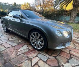 BENTLEY CONTINENTAL GTC BENTLEY CONTINENTAL GTC 2012- 51000KM- INTÉRIEUR MULLINER- TRÈS BEL ÉTAT