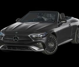 NEW 2026 MERCEDES-BENZ CLE 300 4MATIC CABRIOLET