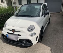FIAT 500 595 ABARTH CABRIO AKRAPOVIC BORBET ALU MWST. AUSWEIßBAR