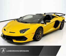USED 2021 LAMBORGHINI AVENTADOR SVJ ROADSTER