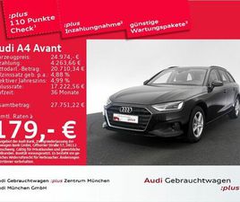 AUDI A4 AVANT 35 TDI AUDI A4 AVANT 35 TDI S TRONIC NAVI+/LEDER/SPORTSITZE/