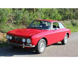 ALFA ROMEO GIULIA GT VELOCE 1974 ALFA ROMEO GTV 2000 ROUGE MANUEL, 5 VITESSES CONDUIT...