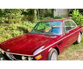 BMW E9 1971 BMW E9 ROUGE FONCÉ MANUEL, 4 VITESSES CONDUITE À GAU...