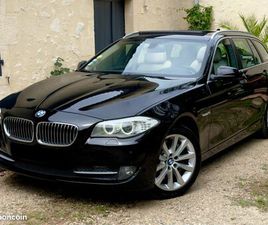 BMW SÉRIE 5 TOURING (F11) 525DA X-DRIVE 2.0D 218CH EXECUTIVE BVA8 - ENTRETIEN OK ◊ - TOIT OUVRANT - CUIR BEIGE ÉLECTRIQUE CHAUFFANT À MÉMOIRE - ATTELAGE + HAYON
