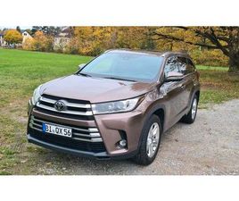TOYOTA HIGHLANDER LIMITED 3,5 BENZIN, 7 SITZER.