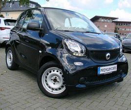 SMART FORTWO SMART FORTWO COUPÉ PURE COOL & AUDIO TEMPOMAT