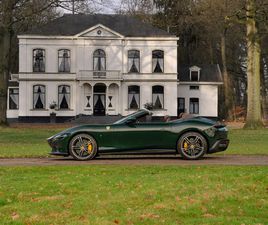 FERRARI ROMA SPIDER FERRARI ROMA SPIDER 3.9 V8 | VERDE BRITISH | PASS. DISPLAY | CARBON STUUR