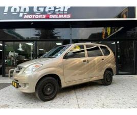 TOYOTA AVANZA 2007 TOYOTA AVANZA 1.3 SX