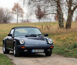 PORSCHE 911 SERIE G 930 PORSCHE 930 PORSCHE G-MODELL, 3.2 G50 MOTOR REVIDIERT