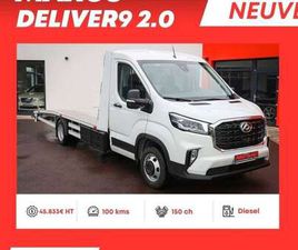 DELIVER9 2.0 150CH PORTE VOITURE NEUF ROUES JUMELÉES