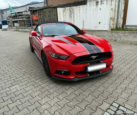 FORD MUSTANG CABRIO FORD MUSTANG GT EU - 5,0 V8 - 485 PS - TOP ZUSTAND - AUTOMATIK