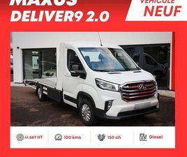 MAXUS DELIVER 9 MAXUS DELIVER 9 2.0 150CH PROPULSION 2025 – DÉPANNEUSE NEUVE PRÊTE À ÊTRE IMMATRICULÉ
